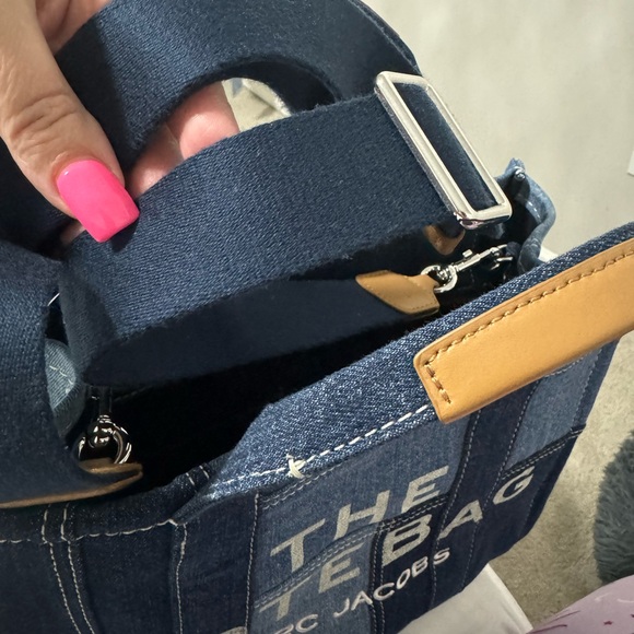 THE TOTE BAG - Marc Jacobs ‘Medium size’ Denim 100% authentic - Picture 7 of 9